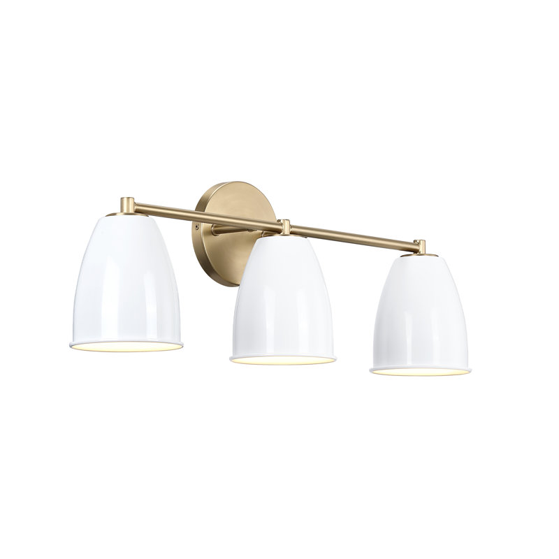 Izampo 3 - Light Dimmable Vanity Light, White