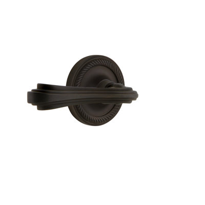 Rope Rosette Double Dummy with Fleur Lever
