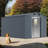  8×10 Ft. Metal Outdoor Storage Shed with Window & Double Doors – Large Garden Tool Shed for Backyard