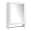 Armoire à pharmacie 3 en 1 avec miroir ajustable et porte à fermeture en douceur