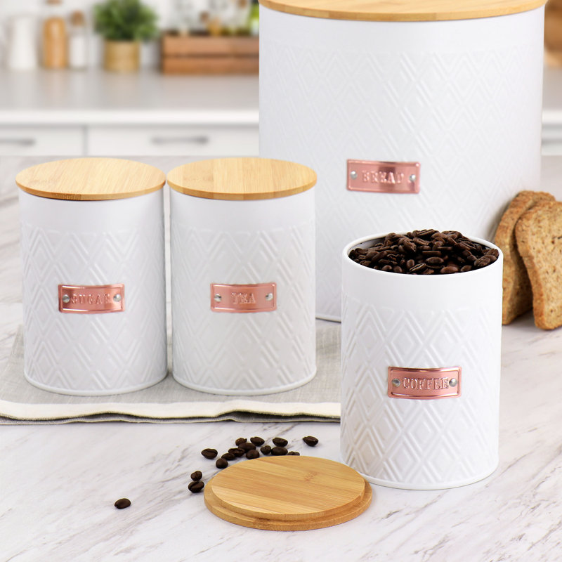 Metal Canister - Set of 4