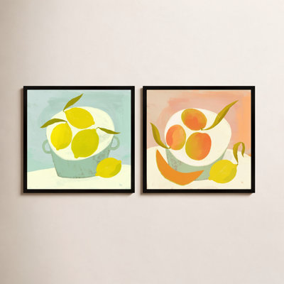 Julina "Summer Bounty" 2-Piece Painting Set