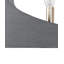 6 - Light Polished Nickel Kitchen Island Pendant