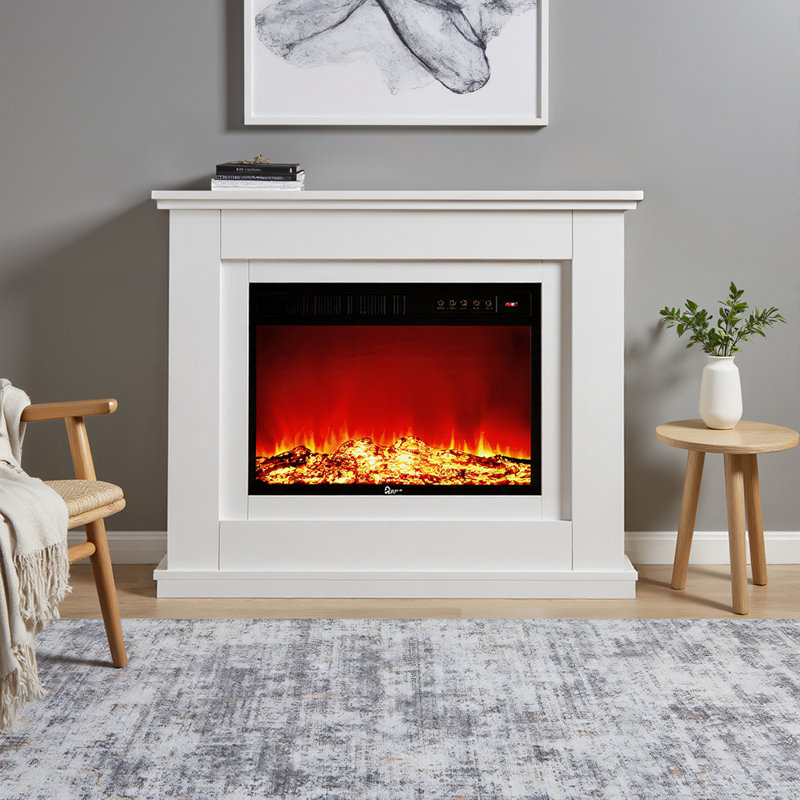 100cm W Built-in Electric Fireplace