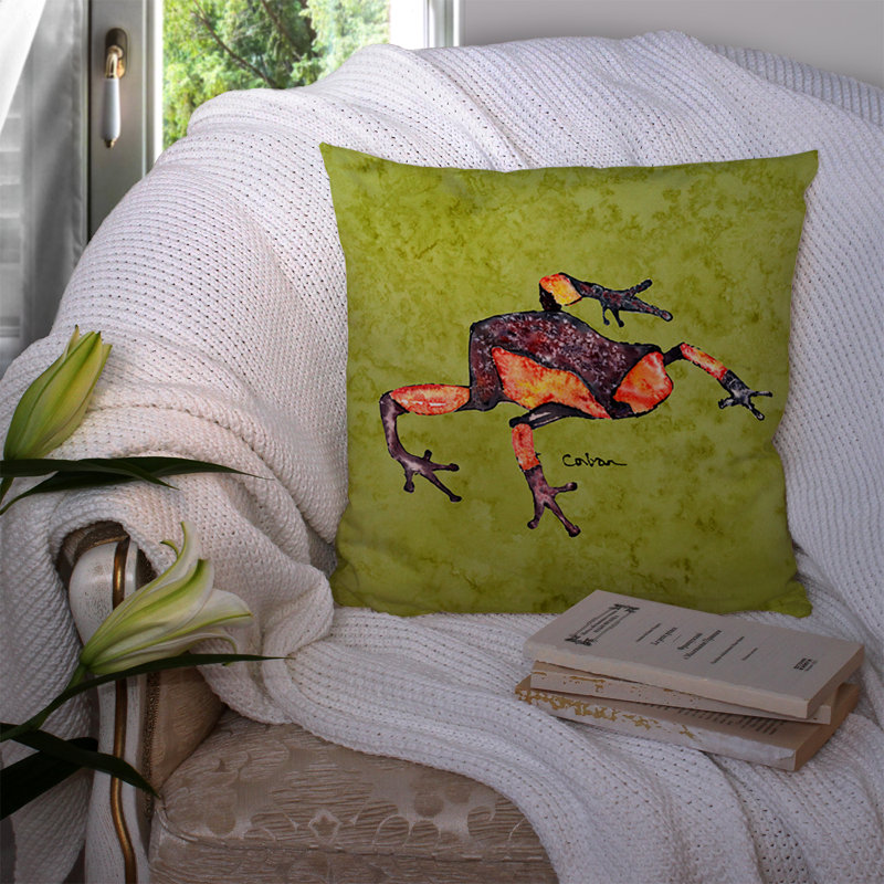 Coussin intérieur/extérieur grenouille