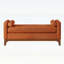 Élégant banc rembourré avec 2 coussins-965811932