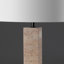 Lampe de table en pierre Raub