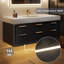 Meuble-lavabo mural simple de 48 po avec comptoir en pierre Melora, lumière DEL et tiroirs à fermeture en douceur, design moderne-71816925-79292697