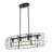 4 - Light Dimmable Geometric Chandelier