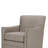 Toomey Contemporary Nailhead Swivel Armchair-1385807812