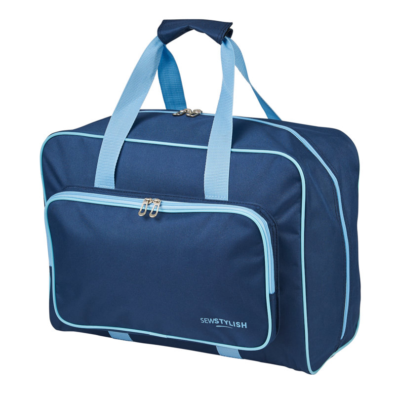 Sewing Online Fabric Storage Bag, Blue