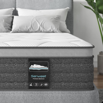 Matelas hybride à mémoire de forme