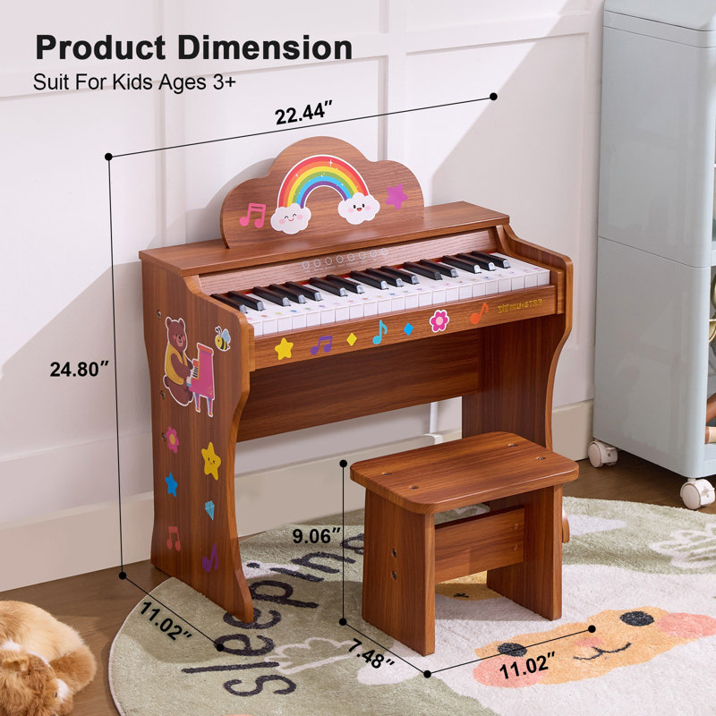 Nuage bois jouant de la musique, Brown