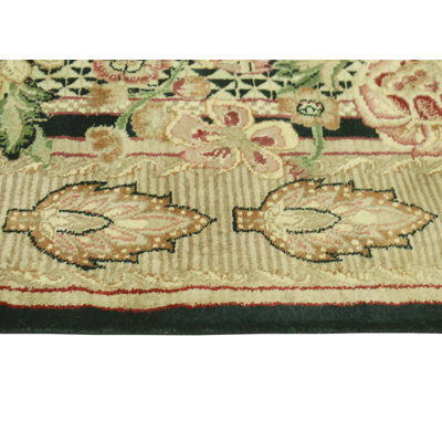 Pak-Persian Dantina Black Rug