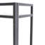 Janelle 150cm H x 42cm W Iron Corner Bookcase