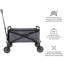 Wagon pliant pliant pour le jardin-115212387