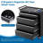 4-Drawer Rolling Tool Chest - Tool storage cabinet with wheels, locking system, drawer liners, and universal lockable wheels. Portable tool cart for garage or workshop. (Black)-1776639062