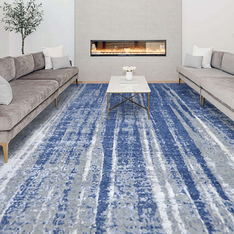 Abstract Area Rug, Rectangle 12' x 15'