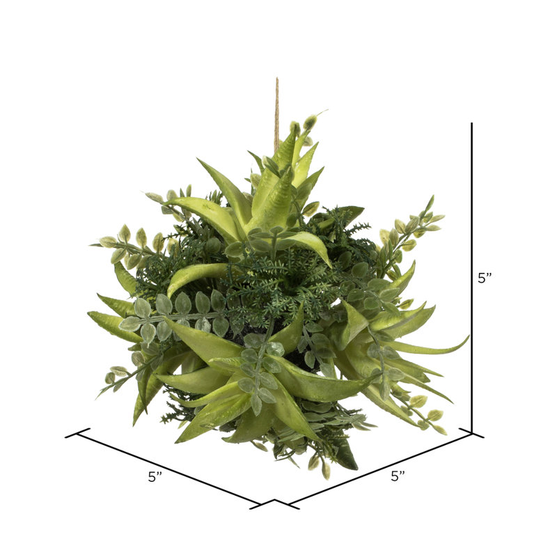Buisson de succulente artificielle