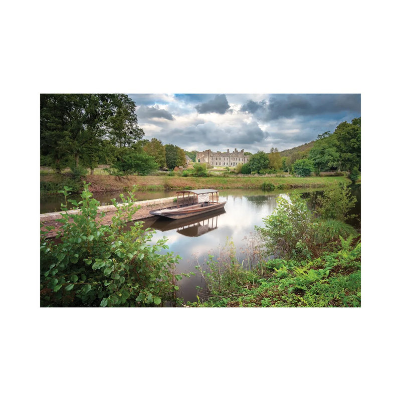 Bon Repos Abbaye In Brittany by Philippe Manguin - Wrapped Canvas Print, 101.6 cm H x 66.04 cm W