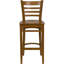 Tabouret de bar en bois Ladder Back-156952305