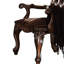 Fauteuils de luxe (2) - Rembourrage pour le confort d'assise Finition chêne cerisier brun Élégance