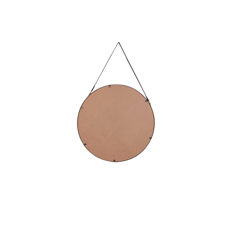 Kimes Metal Flat Wall Mirror