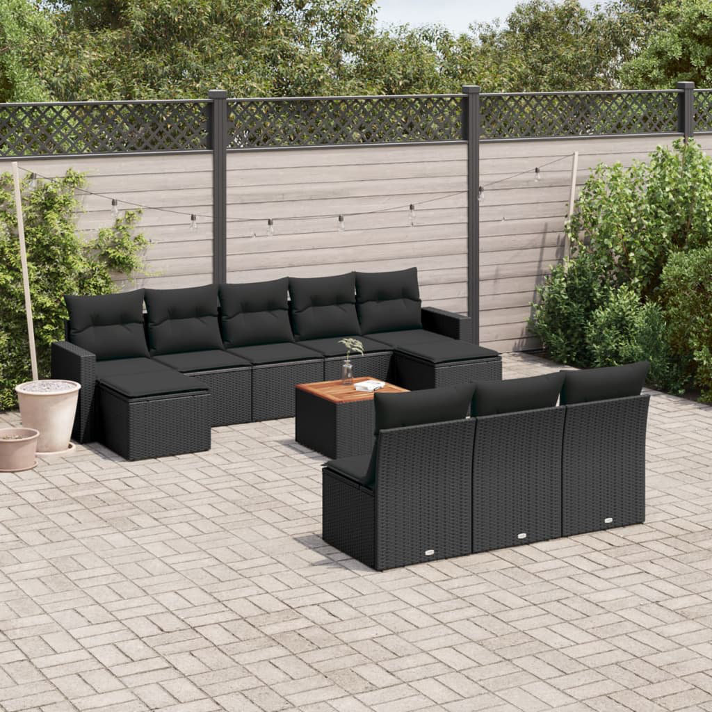 Gartensofa mit Kissen