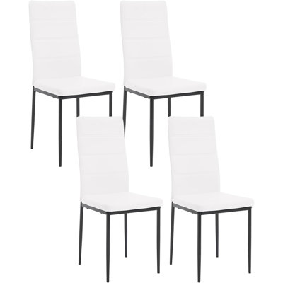 Obey 47cm H Upholstered Full Back Parsons Chair
