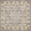 Tapis gris / ivoire / bleu Gwendolyn-466855022