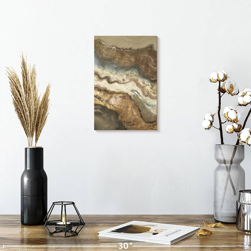 Avery Lava Flow Panel I, 12" H x 8" W