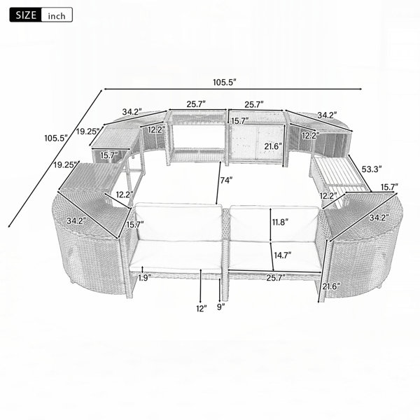 Dimensions du produit