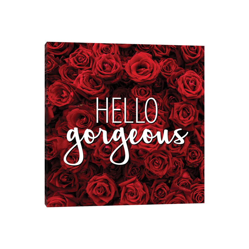 Roses I by Kimberly Allen - Wrapped Canvas Print, 30.48 cm H x 30.48 cm W