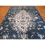 Tapis de zone en laine 7 pi 10 po x 11 pi 6 po one-of-kind à la main noué la Beane