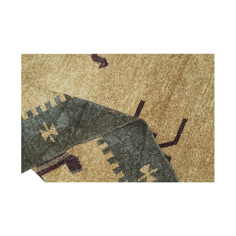 Hand-Knotted High-Quality Gray and Beige Area Rug