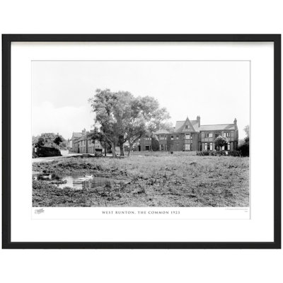 West Runton, The Common 1923 by Francis Frith - Single Picture Frame Print