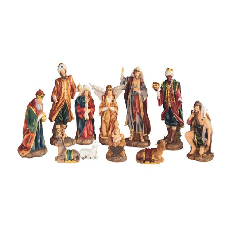 Ensemble de crèche 11 pièces de scène de noël
