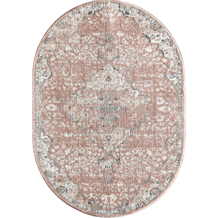 Gunson Vintage Pink Amaranth Area Rug