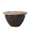 Table basse en bois et fer
