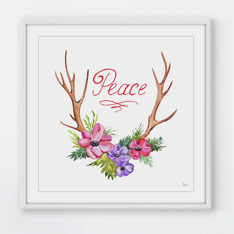 Eyre Tarney - Single Picture Frame Painting, 41cm H x 41cm W x 3.81cm D