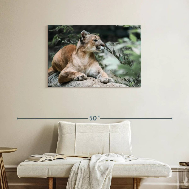 Brampt Forest Jaguar, 24" H x 36" W