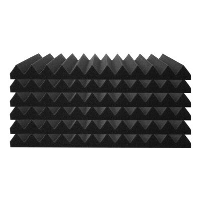 Acoustic Foam Panels 80 Pack 12 x 12 x 1 in for Studio Wall and Ceiling