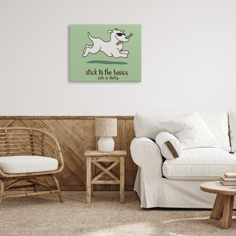  «Stick To Basics Dog» par LIR, H 24 po x l 30 po