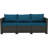 Ailina 79'' Wide Outdoor Wicker Patio Sofa with Anti-slip Cushions and Waterproof Cover-421788-60147520