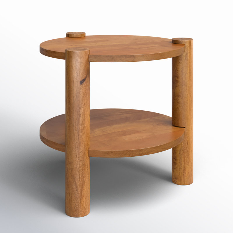 OLSEN Solid Wood End Table