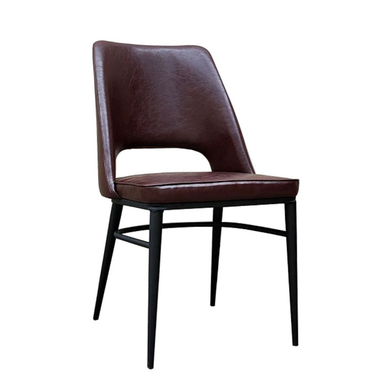 Side Chair in Brown