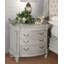 Commode anglaise à 3 tiroirs en gris