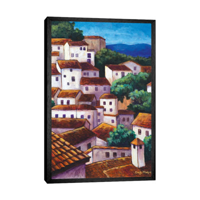 Spanish Village 1 Piece Painting on Canvas