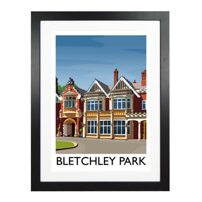 Bletchey Park Portrait - Print