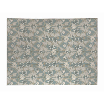 Ogee Leaf Outdoor Rug